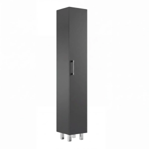 Szafka Łazienkowa Stojąca Słupek Antracyt Valia 01
