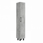 Szafka Łazienkowa Stojąca Słupek Beton Jasny Valia