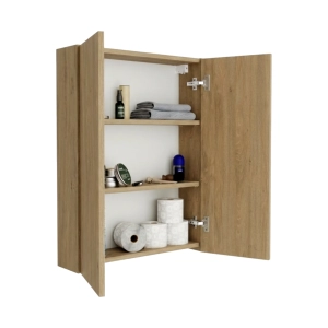 Szafka Łazienkowa Nad Geberit Wisząca Dąb Kamienny Auris 02