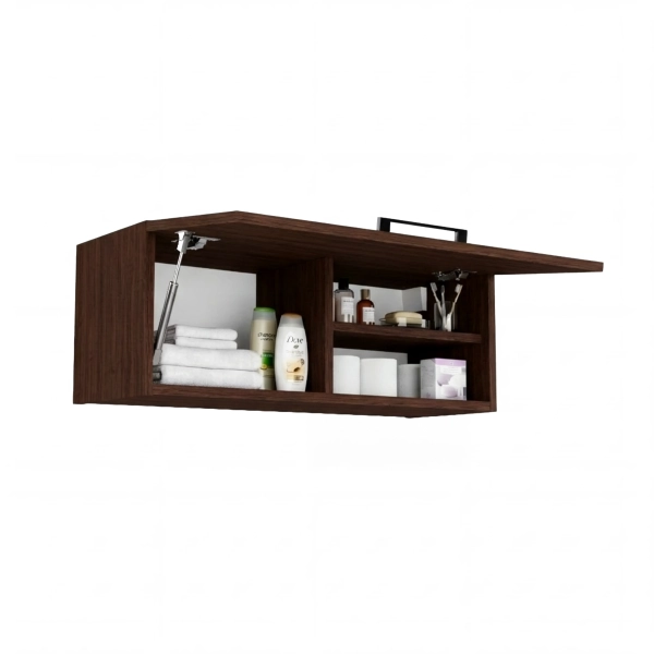 Szafka Łazienkowa Wisząca Pozioma Wenge Sky 03