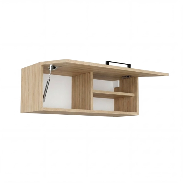 Szafka Łazienkowa Wisząca Pozioma Sonoma Sky 02