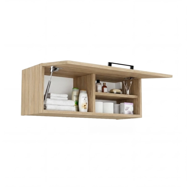 Szafka Łazienkowa Wisząca Pozioma Sonoma Sky 03