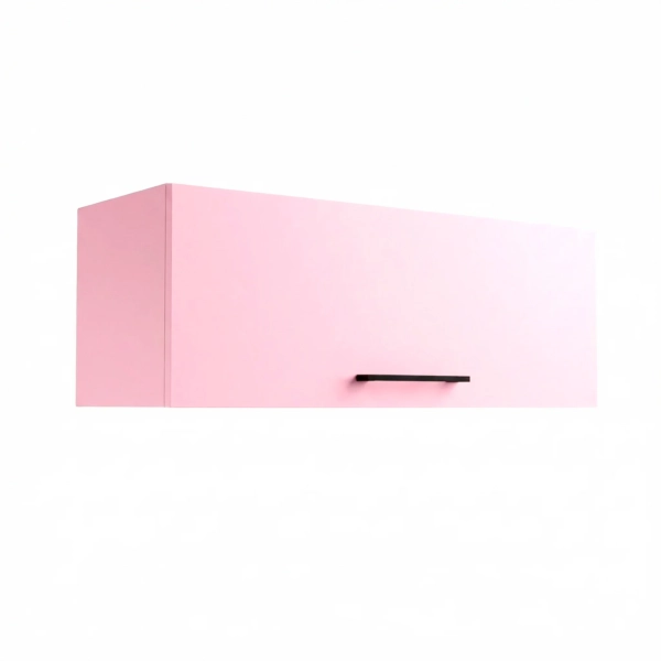 Szafka Łazienkowa Wisząca Pozioma Różowa Sky 01