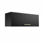 Szafka Łazienkowa Wisząca Pozioma Czarna Sky