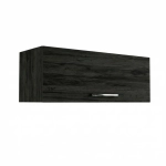 Szafka Łazienkowa Wisząca Pozioma Czarny Onyx Sky