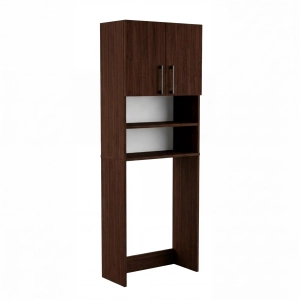 Szafka Regał Łazienkowa Na Pralkę Stojąca Wenge Bella 02