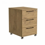 Kontenerek Pod biurko Na Kółkach Zamykany z 3 Szufladami Lancelot Max