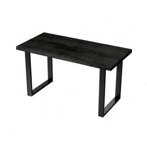 Stół Kuchenny Do Kuchni Stolik Loft Mały Czarny Onyx VINI 02