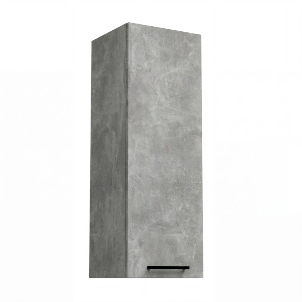 Szafka Łazienkowa Wisząca Beton Jasny Eva 01