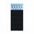Wieszak Na Ubrania Do Przedpokoju Z Panelami Tapicerowanymi Niebieski Oskar 01