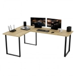 Biurko Gamingowe Dla Gracza Narożne Duże Blenda Artisan VINI