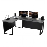 Biurko Gamingowe Dla Gracza Narożne Duże Blenda Antracyt VINI