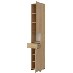 Szafka Do Przedpokoju Na buty Słupek Wąski Z Półkami Szuflada Dąb Cremona Sora 2