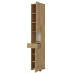 Szafka Do Przedpokoju Na buty Słupek Wąski Z Półkami Szuflada Lancelot Sora 2