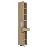 Szafka Łazienkowa Stojąca Słupek z Szufladą Sonoma Lora 2