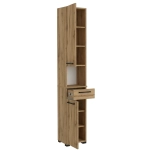 Szafka Łazienkowa Stojąca Słupek z Szufladą Wotan Lora 2