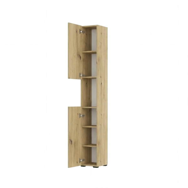 Szafka Łazienkowa Stojąca Słupek Wąska Artisan Lora 02