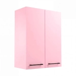 Szafka Łazienkowa Wisząca Pionowa Różowa Lisa