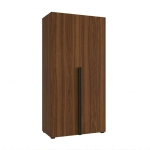 Szafa na wymiar do przedpokoju szafa do sypialni na ubrania z półkami Orzech Kama Podwójna