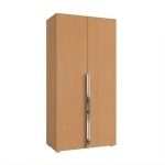 Szafa na wymiar do przedpokoju szafa do sypialni na ubrania z półkami Buk Kama Podwójna