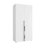 Szafa na wymiar do przedpokoju szafa do sypialni na ubrania z półkami Biała Kama Podwójna