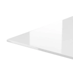 Blat Do Biurka Meblowy Na Wymiar Biały Połysk Ben