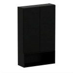 Szafka łazienkowa wisząca nad geberit Czarna Auris 2