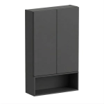 Szafka łazienkowa wisząca nad geberit Antracyt Auris 2