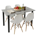 Stół do kuchni i jadalni Beton Jasny Varo