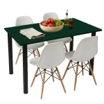 Stół do kuchni i jadalni Zielony Varo