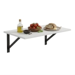 Lewitujący stół kuchenny stolik loft Biały Livo