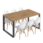 Stół kuchenny na wymiar loft do jadalni mały Wotan Vini