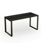 Biurko pod wymiar do pracy gamingowe Czarny Onyx Lofto