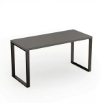 Biurko pod wymiar do pracy gamingowe Antracyt Lofto