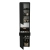 Szafka Do Przedpokoju Na buty Słupek Wąski Z Półkami Szuflada Czarny Sora 2 03