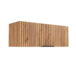 Szafka łazienkowa pozioma wisząca ryflowana Złoty Craft Sky