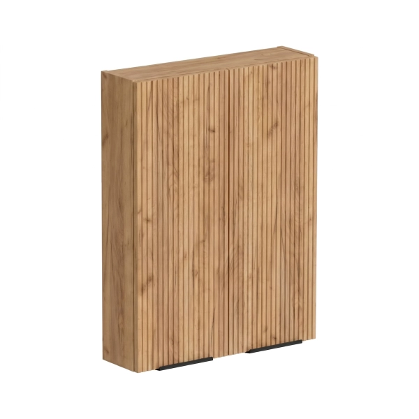 Szafka nad Geberit wisząca ryflowana Złoty Craft Auris 01