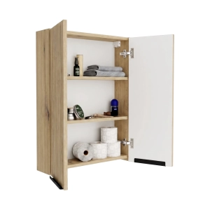 Szafka nad Geberit wisząca ryflowana Artisan Auris 02
