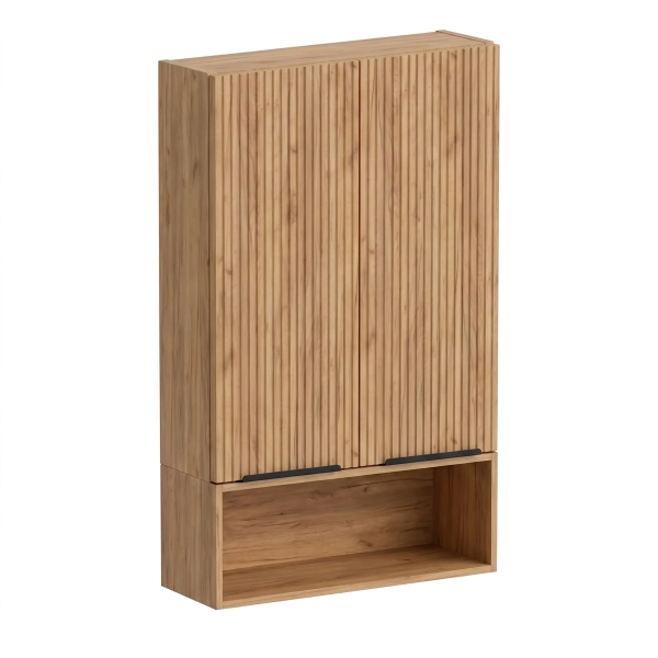Szafka do WC wisząca ryflowana Złoty Craft Auris 2 01