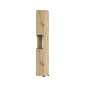 Słupek ryflowany do przedpokoju z półkami Artisan Sora 01