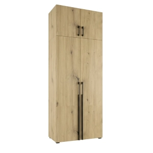 Szafa na wymiar do przedpokoju szafa do sypialni na ubrania z półkami Artisan Kama Podwójna 02