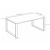 Biurko pod wymiar do pracy gamingowe Lancelot Lofto 02