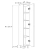 Szafka Łazienkowa Stojąca Słupek Sonoma Valia 04
