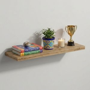 Półka Wisząca Ścienna do Pokoju Łazienki i Kuchni na Ścianę na Książki Wotan Ula 01