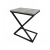 Stolik Metalowy X Kawowy Nowoczesny Ława do Salonu Pomocniczy Beton Jasny Leon X 01