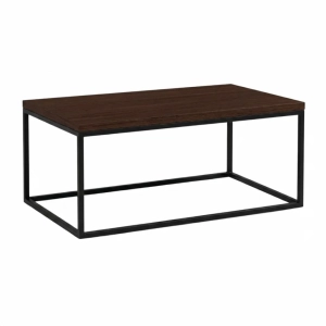 Stolik Kawowy do Salonu Loftowy Ława Pod Laptopa Wenge Marek 02