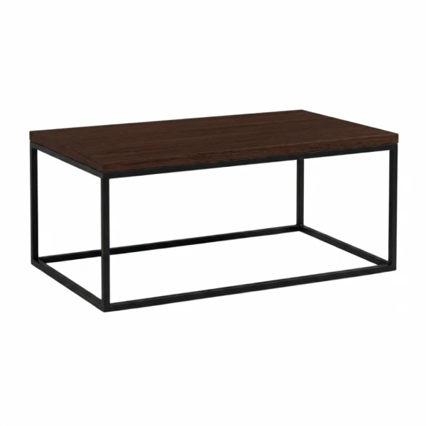 Stolik Kawowy do Salonu Loftowy Ława Pod Laptopa Wenge Marek 02