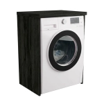 Szafka łazienkowa nad pralkę stojąca Czarny Onyx Lucy