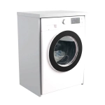 Szafka łazienkowa nad pralkę stojąca Popiel Lucy