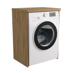 Szafka łazienkowa nad pralkę stojąca Dąb Kamienny Lucy 01